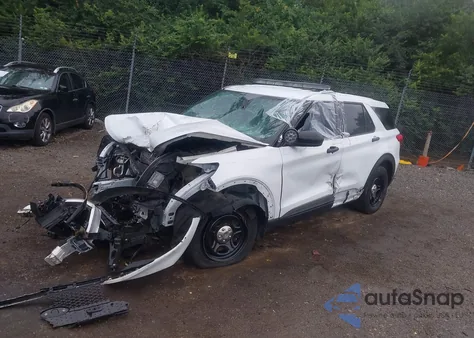 2022 Ford Police Interceptor from USA, damaged, VIN 1FM5K8AB1NGA49538